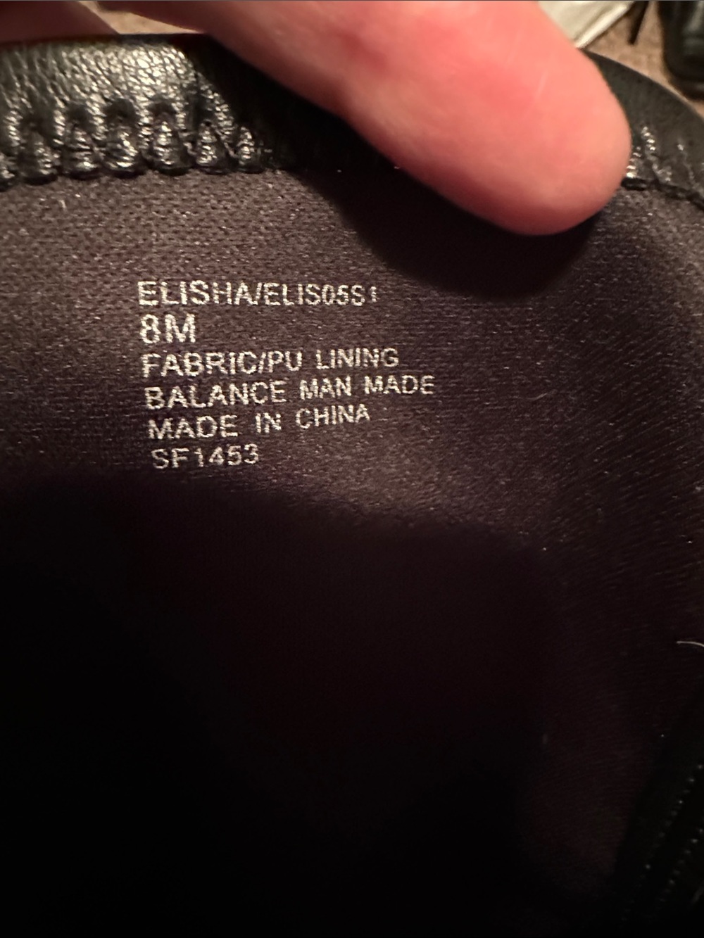 Steve Madden Black Stretch Leather Ankle Boots with Patent Cap Toe - Picture 5 of 5